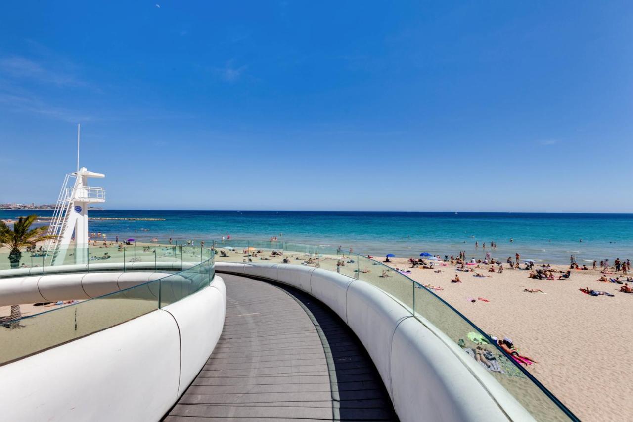 Hb Apartments - Apartamento Plaza Luceros Playa Alicante Loft Com Eksteriør billede